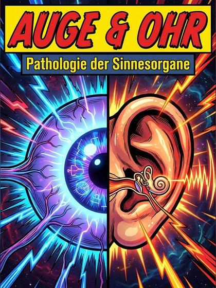Comic Auge und Ohr