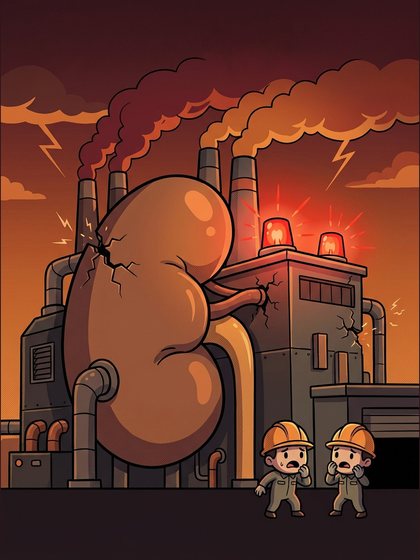 Comic Nephron-Störfälle