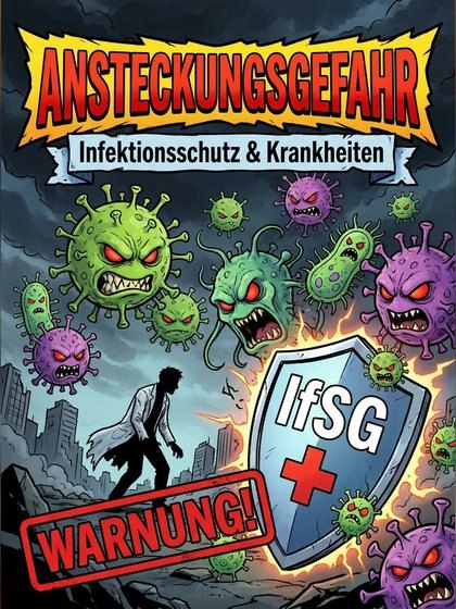 Titelbild der Comic-Reihe Ansteckungsgefahr aus der Community