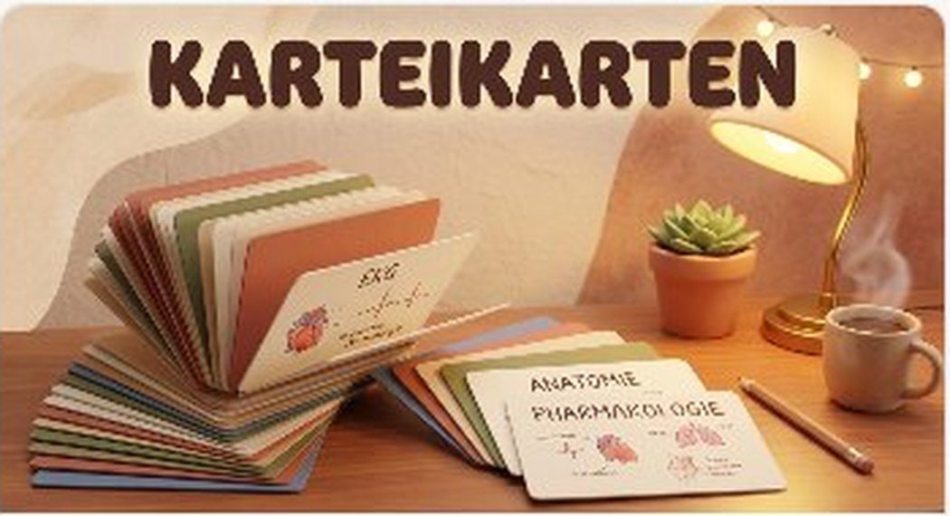 Die Kurskachel Digitale Karteikarten aus der Community